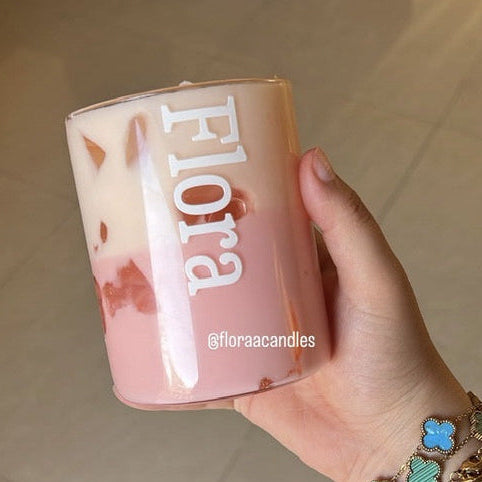 Strawberry milkshake Candle 400gm