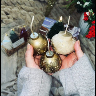 Gold Snowball Box