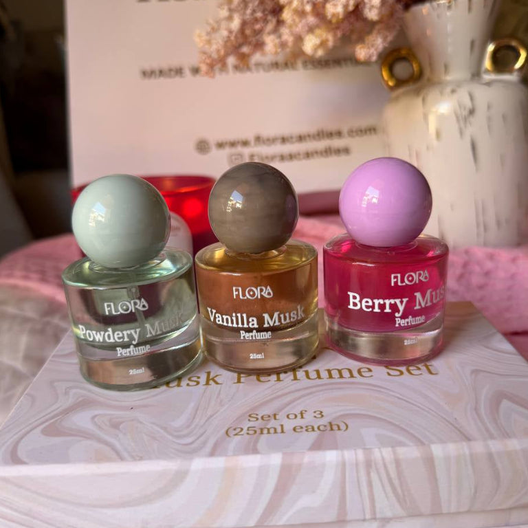 Perfume box set of 3 (25 ml)